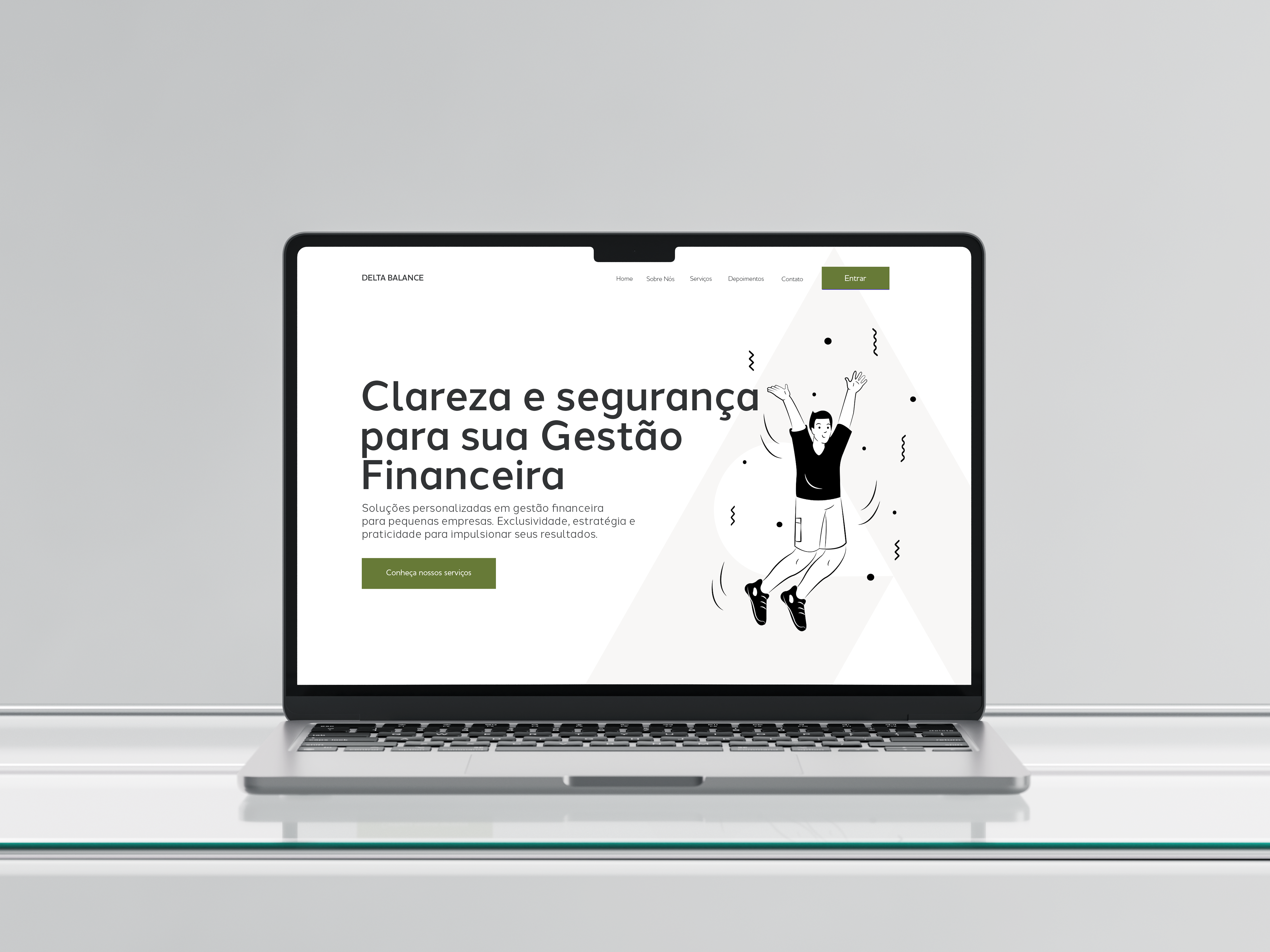 Delta Balance – visualização do sistema